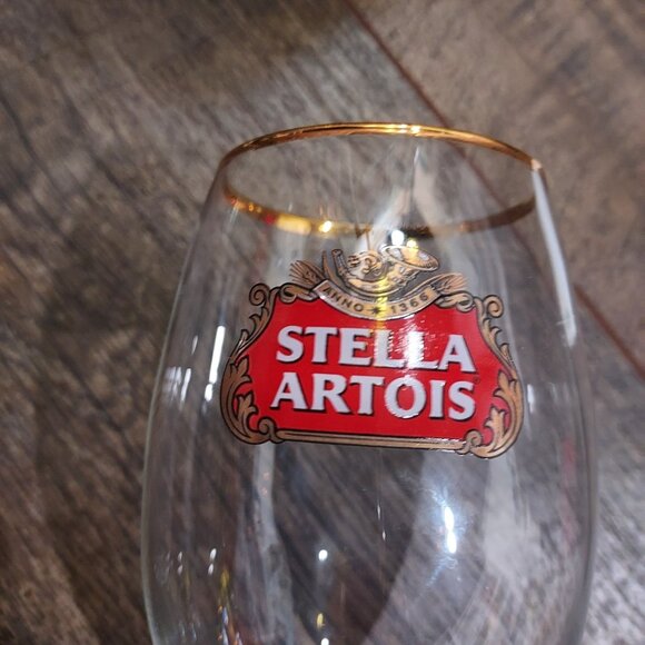 Beer Glass Lot of 3 Coors Jets Stella Blue Moon Barware - Picture 9 of 12